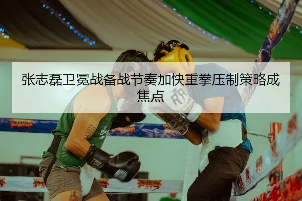 张志磊卫冕战备战节奏加快重拳压制策略成焦点